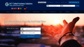 What 247globalbusinesssolutions.com website looked like in 2019 (4 years ago)