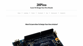 What 28pins.com website looked like in 2019 (4 years ago)