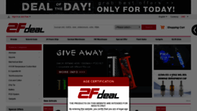 What 2fdeal.com website looked like in 2019 (4 years ago)