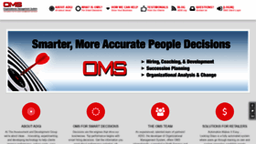 What 2oms.com website looked like in 2019 (4 years ago)