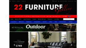 What 22furnituregallery.com website looked like in 2019 (4 years ago)