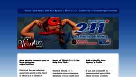 What 211hoi.org website looked like in 2020 (4 years ago)