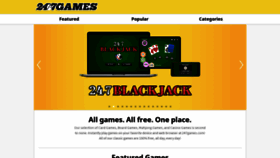 What 247games.org website looked like in 2020 (4 years ago)