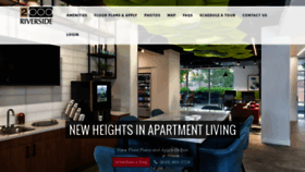 What 2000riversideapts.com website looked like in 2020 (4 years ago)