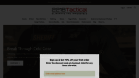What 221btactical.com website looked like in 2020 (4 years ago)