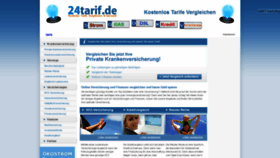 What 24tarif.de website looked like in 2020 (4 years ago)