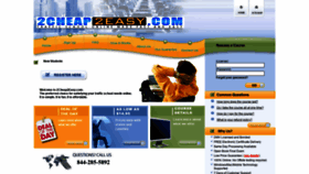 What 2cheap2easy.com website looked like in 2020 (4 years ago)
