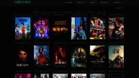 What 24movies.online website looked like in 2020 (4 years ago)
