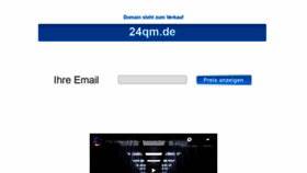 What 24qm.de website looked like in 2020 (4 years ago)