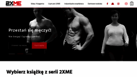 What 2xme.pl website looked like in 2020 (4 years ago)