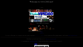 What 2112.net website looked like in 2020 (4 years ago)