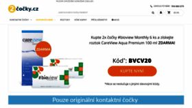 What 2cocky.cz website looked like in 2020 (4 years ago)