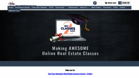 What 2myclasses.com website looked like in 2020 (3 years ago)