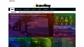 What 2traveling.com website looked like in 2020 (3 years ago)