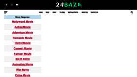 What 24baze.com website looked like in 2020 (3 years ago)