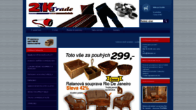 What 2ktrade.cz website looked like in 2020 (3 years ago)