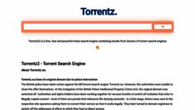 What 2torrentz.net website looked like in 2020 (3 years ago)