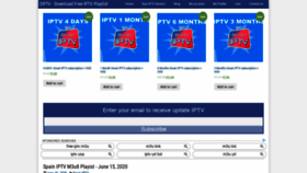 What 2iptv.com website looked like in 2020 (3 years ago)