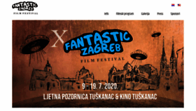 What 2020.fantastic-zagreb.com website looked like in 2020 (3 years ago)