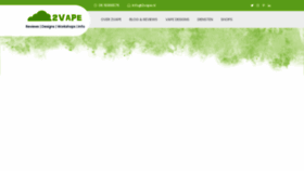 What 2vape.nl website looked like in 2020 (3 years ago)