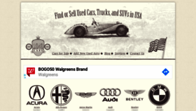 What 2040cars.com website looked like in 2020 (3 years ago)