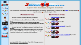 What 2diabolos.com website looked like in 2020 (3 years ago)