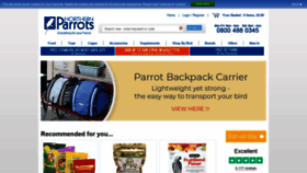 What 24parrot.com website looked like in 2020 (3 years ago)