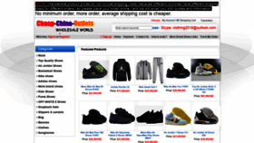 What 2018shoes.com website looked like in 2020 (3 years ago)