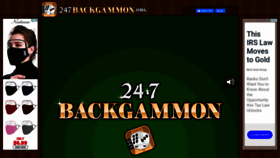 What 247backgammon.org website looked like in 2020 (3 years ago)