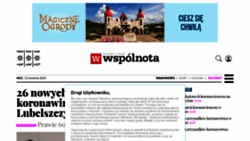 What 24wspolnota.pl website looked like in 2020 (3 years ago)