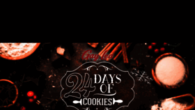 What 24daysofcookies.ca website looked like in 2020 (3 years ago)