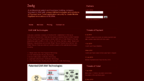 What 2udg.com website looked like in 2020 (5 years ago)