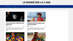 What 2a7.fr website looked like in 2020 (3 years ago)