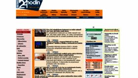 What 24hod.sk website looked like in 2020 (5 years ago)