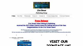 What 21streeturbanediting.com website looked like in 2020 (3 years ago)