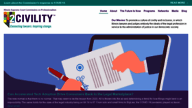 What 2civility.org website looked like in 2020 (3 years ago)