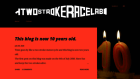 What 2t-racelab.com website looked like in 2020 (3 years ago)