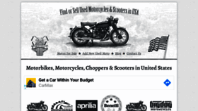 What 2040motos.com website looked like in 2020 (3 years ago)