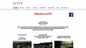 What 2cvtv.co.uk website looked like in 2020 (3 years ago)