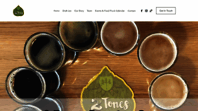 What 2tonesbrewingco.com website looked like in 2020 (3 years ago)