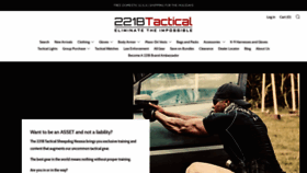 What 221btactical.com website looked like in 2021 (3 years ago)
