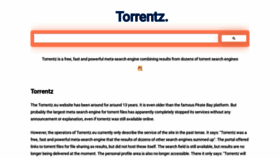 What 2torrentz.net website looked like in 2021 (3 years ago)