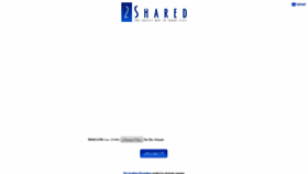 What 2shared.com website looked like in 2021 (3 years ago)