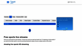 What 24sportstreams.com website looked like in 2021 (4 years ago)