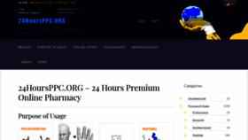 What 24hoursppc.org website looked like in 2021 (2 years ago)
