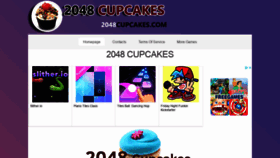 What 2048cupcakes.com website looked like in 2021 (2 years ago)