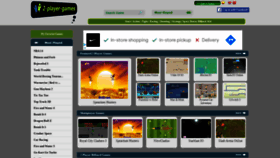 What 2-player-games.com website looked like in 2021 (2 years ago)