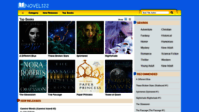 What 2novels.com website looked like in 2021 (2 years ago)