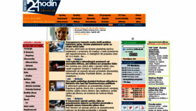 What 24hod.sk website looked like in 2021 (4 years ago)