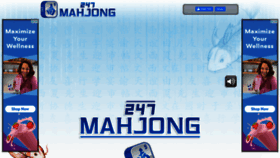 What 247mahjong.com website looked like in 2022 (2 years ago)